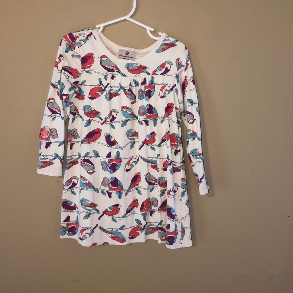 Hanna Andersson 100cm size 4 dress bird print